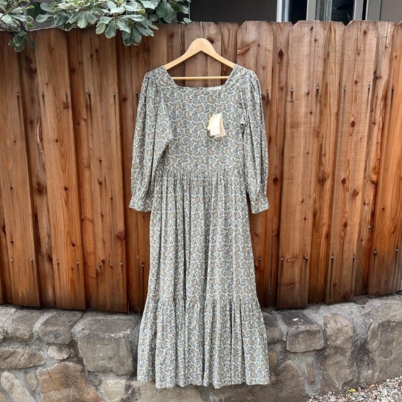 DÔEN Tide Cream Tisbury Paisley Dress - Picture 7 of 7